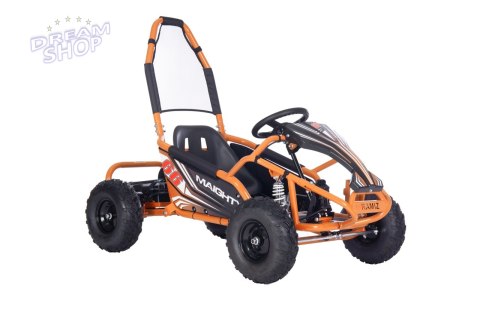 Pojazd Gokart Elektryczny MIGHTY Pomarańczowy Pojazd Gokart Elektryczny MIGHTY Pomarańczowy