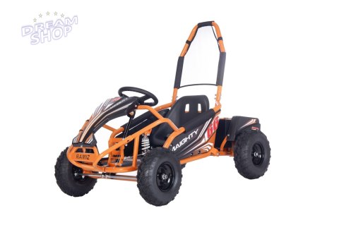 Pojazd Gokart Elektryczny MIGHTY Pomarańczowy Pojazd Gokart Elektryczny MIGHTY Pomarańczowy