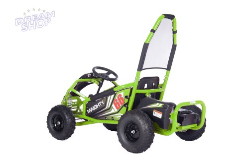 Pojazd Gokart Elektryczny MIGHTY Zielony Pojazd Gokart Elektryczny MIGHTY Zielony