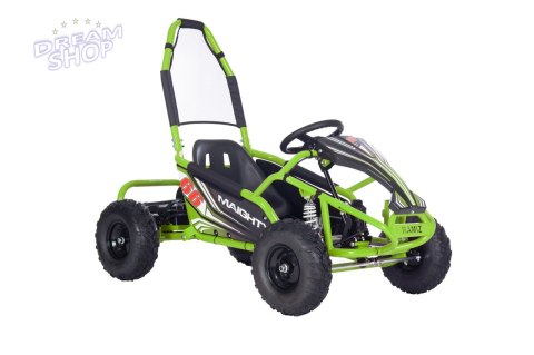 Pojazd Gokart Elektryczny MIGHTY Zielony Pojazd Gokart Elektryczny MIGHTY Zielony