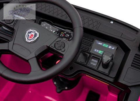 Pojazd Scania R-SERIE Różowy Pojazd Scania R-SERIE Różowy