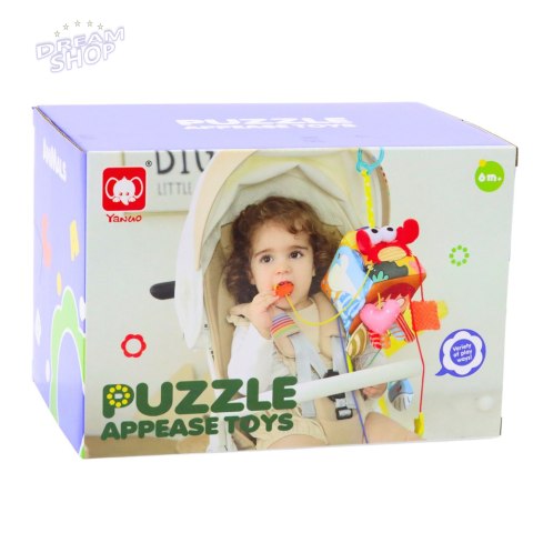 Zabawka Sensoryczna Zawieszka Do Łóżeczka Krab 9w1