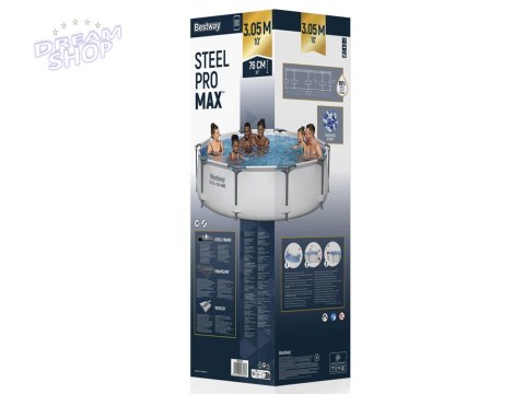 Bestway Basen STELAŻOWY 4,678L 305x76cm 56406 Bestway Basen STELAŻOWY 4,678L 305x76cm 56406