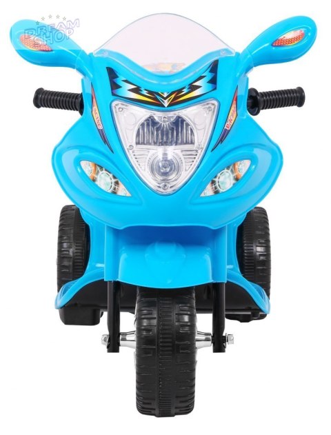 Motorek Trójkołowy BJX-088 elektryczny dla najmłodszych Niebieski + Dźwięki + Światła