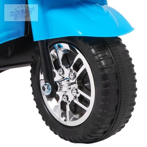 Motorek Trójkołowy BJX-088 elektryczny dla najmłodszych Niebieski + Dźwięki + Światła