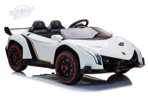 Pojazd Lamborghini Veneno Biały Pojazd Lamborghini Veneno Biały