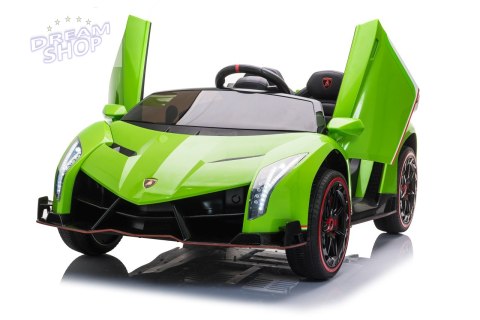 Pojazd Lamborghini Veneno Zielony Pojazd Lamborghini Veneno Zielony