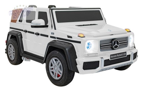 Pojazd Mercedes Benz MAYBACH G650 Biały Pojazd Mercedes Benz MAYBACH G650 Biały
