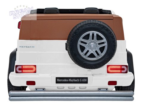 Pojazd Mercedes Benz MAYBACH G650 Biały Pojazd Mercedes Benz MAYBACH G650 Biały