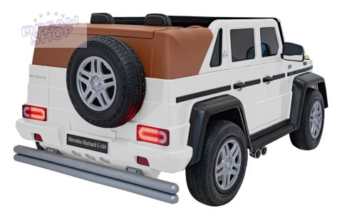Pojazd Mercedes Benz MAYBACH G650 Biały Pojazd Mercedes Benz MAYBACH G650 Biały