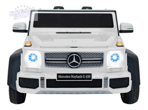 Pojazd Mercedes Benz MAYBACH G650 STRONG Biały Pojazd Mercedes Benz MAYBACH G650 STRONG Biały