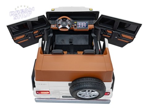 Pojazd Mercedes Benz MAYBACH G650 STRONG Biały Pojazd Mercedes Benz MAYBACH G650 STRONG Biały