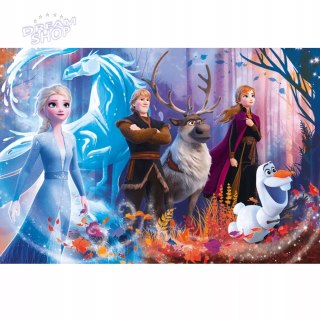 Puzzle Kraina Lodu Frozen 100 el. Magia Krainy lodu Trefl 16366