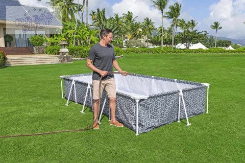 Basen Stelażowy Steel Pro 366x201x66cm BESTWAY Basen Stelażowy Steel Pro 366x201x66cm BESTWAY