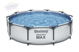 Basen Stelażowy Steel Pro MAX 305x76 Okrągły 10FT BESTWAY 3w1