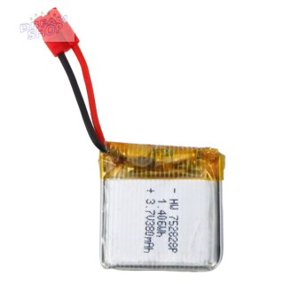 Bateria Do Zabawek Zdalnie Sterowanych RC 3,7V380mAh - 1,406Wh