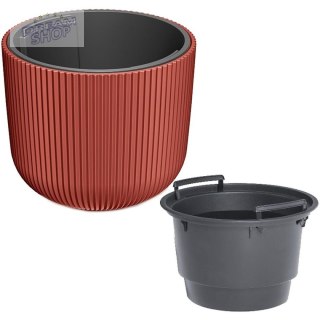 DONICZKA DO KWIATÓW MILLY ŚR 24CM MIEDZIANY