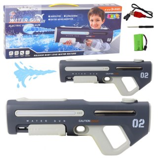 Elektryczny Automatyczny Pistolet Karabin Na Wodę Szary 42cm