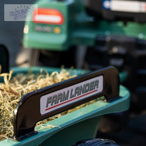 FALK Traktor Lander Zielony na Pedały z Przyczepką od 3 Lat FALK Traktor Lander Zielony na Pedały z Przyczepką od 3 Lat