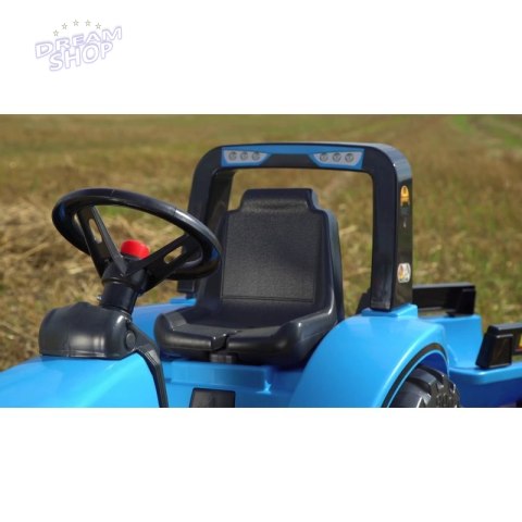 FALK Traktor Landini na pedały z przyczepą Niebieski od 3 lat FALK Traktor Landini na pedały z przyczepą Niebieski od 3 lat
