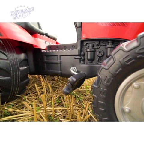 FALK Traktor Mc Cormick Czerwony na Pedały z Przyczepką od 3 Lat