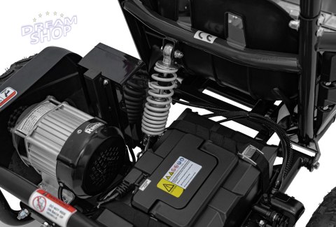 Pojazd Gokart Elektryczny MIGHTY Czarny Pojazd Gokart Elektryczny MIGHTY Czarny