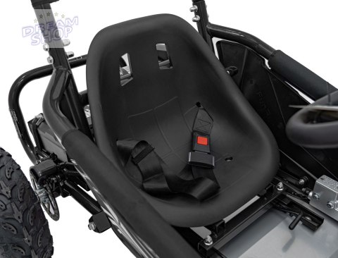 Pojazd Gokart Elektryczny MIGHTY Czarny Pojazd Gokart Elektryczny MIGHTY Czarny
