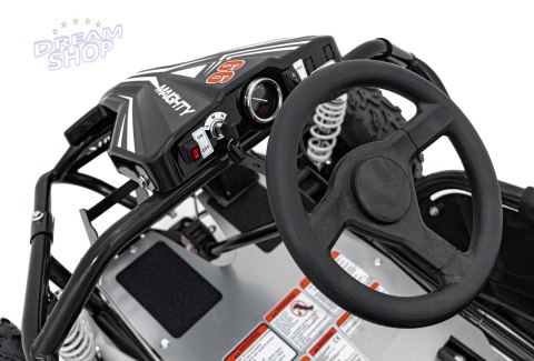 Pojazd Gokart Elektryczny MIGHTY Czarny Pojazd Gokart Elektryczny MIGHTY Czarny