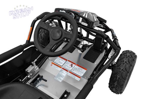 Pojazd Gokart Elektryczny MIGHTY Czarny Pojazd Gokart Elektryczny MIGHTY Czarny