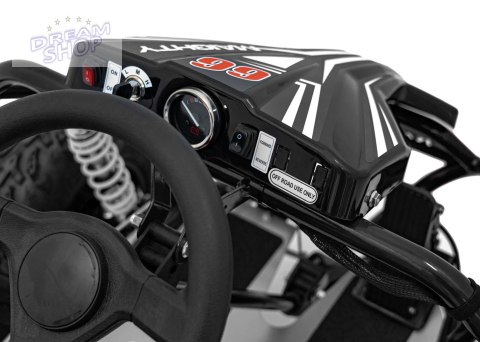 Pojazd Gokart Elektryczny MIGHTY Czarny Pojazd Gokart Elektryczny MIGHTY Czarny