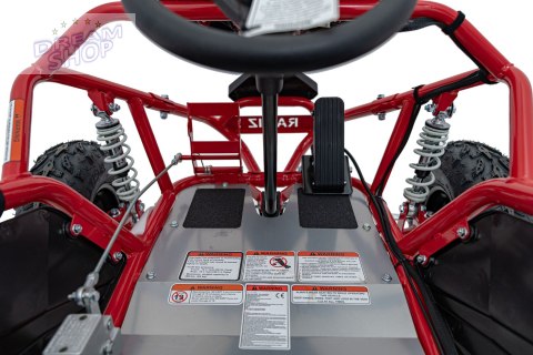 Pojazd Gokart Elektryczny MIGHTY Czerwony Pojazd Gokart Elektryczny MIGHTY Czerwony