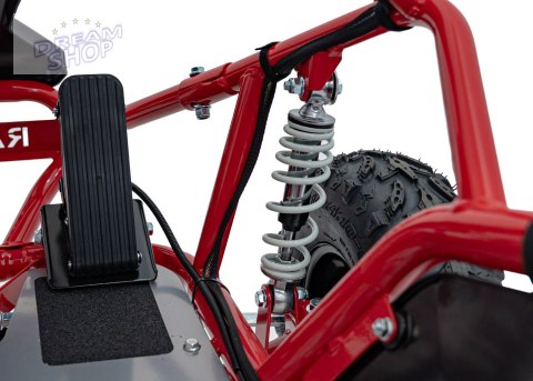 Pojazd Gokart Elektryczny MIGHTY Czerwony Pojazd Gokart Elektryczny MIGHTY Czerwony