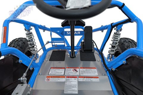 Pojazd Gokart Elektryczny MIGHTY Niebieski Pojazd Gokart Elektryczny MIGHTY Niebieski