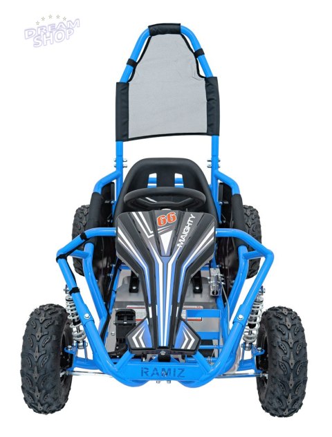 Pojazd Gokart Elektryczny MIGHTY Niebieski Pojazd Gokart Elektryczny MIGHTY Niebieski