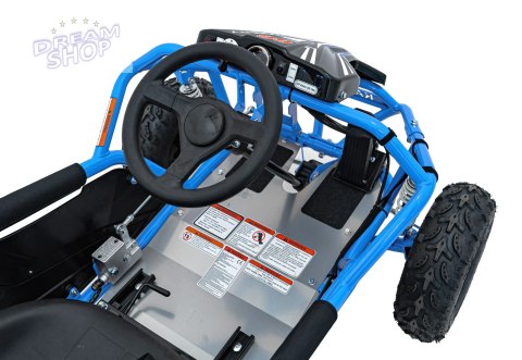 Pojazd Gokart Elektryczny MIGHTY Niebieski Pojazd Gokart Elektryczny MIGHTY Niebieski