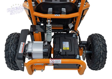 Pojazd Gokart Elektryczny MIGHTY Pomarańczowy Pojazd Gokart Elektryczny MIGHTY Pomarańczowy