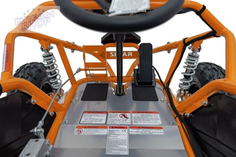 Pojazd Gokart Elektryczny MIGHTY Pomarańczowy Pojazd Gokart Elektryczny MIGHTY Pomarańczowy