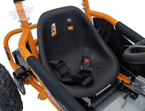 Pojazd Gokart Elektryczny MIGHTY Pomarańczowy Pojazd Gokart Elektryczny MIGHTY Pomarańczowy