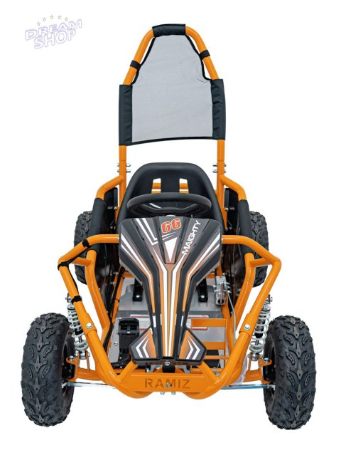Pojazd Gokart Elektryczny MIGHTY Pomarańczowy Pojazd Gokart Elektryczny MIGHTY Pomarańczowy