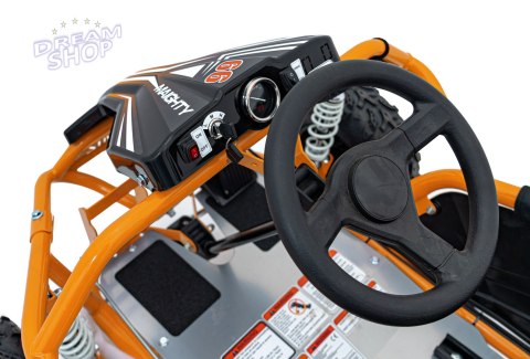 Pojazd Gokart Elektryczny MIGHTY Pomarańczowy Pojazd Gokart Elektryczny MIGHTY Pomarańczowy