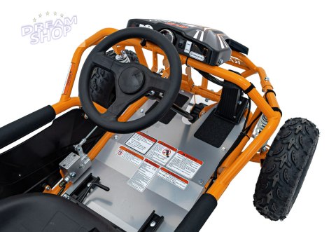Pojazd Gokart Elektryczny MIGHTY Pomarańczowy Pojazd Gokart Elektryczny MIGHTY Pomarańczowy
