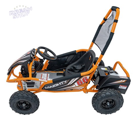 Pojazd Gokart Elektryczny MIGHTY Pomarańczowy Pojazd Gokart Elektryczny MIGHTY Pomarańczowy