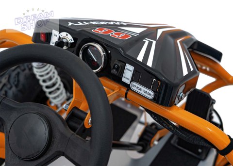 Pojazd Gokart Elektryczny MIGHTY Pomarańczowy Pojazd Gokart Elektryczny MIGHTY Pomarańczowy