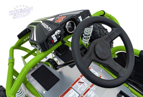 Pojazd Gokart Elektryczny MIGHTY Zielony Pojazd Gokart Elektryczny MIGHTY Zielony