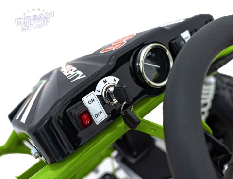 Pojazd Gokart Elektryczny MIGHTY Zielony Pojazd Gokart Elektryczny MIGHTY Zielony
