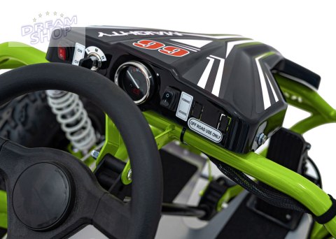 Pojazd Gokart Elektryczny MIGHTY Zielony Pojazd Gokart Elektryczny MIGHTY Zielony