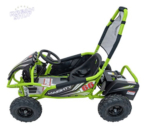 Pojazd Gokart Elektryczny MIGHTY Zielony Pojazd Gokart Elektryczny MIGHTY Zielony