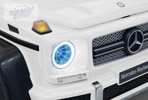 Pojazd Mercedes Benz MAYBACH G650 Biały Pojazd Mercedes Benz MAYBACH G650 Biały