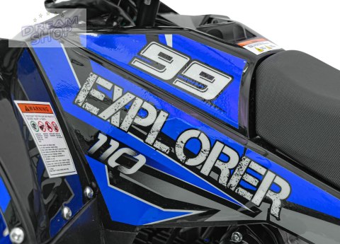 Pojazd Quad Spalinowy 110CC EXPLORER Niebieski Pojazd Quad Spalinowy 110CC EXPLORER Niebieski