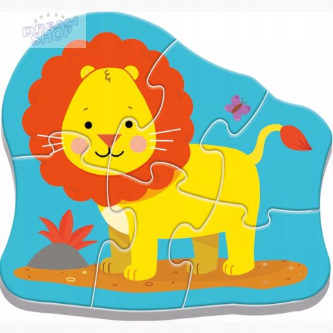 Puzzle Baby Classic Zwierzątka na safari TREFL 36073 Puzzle Baby Classic Zwierzątka na safari TREFL 36073